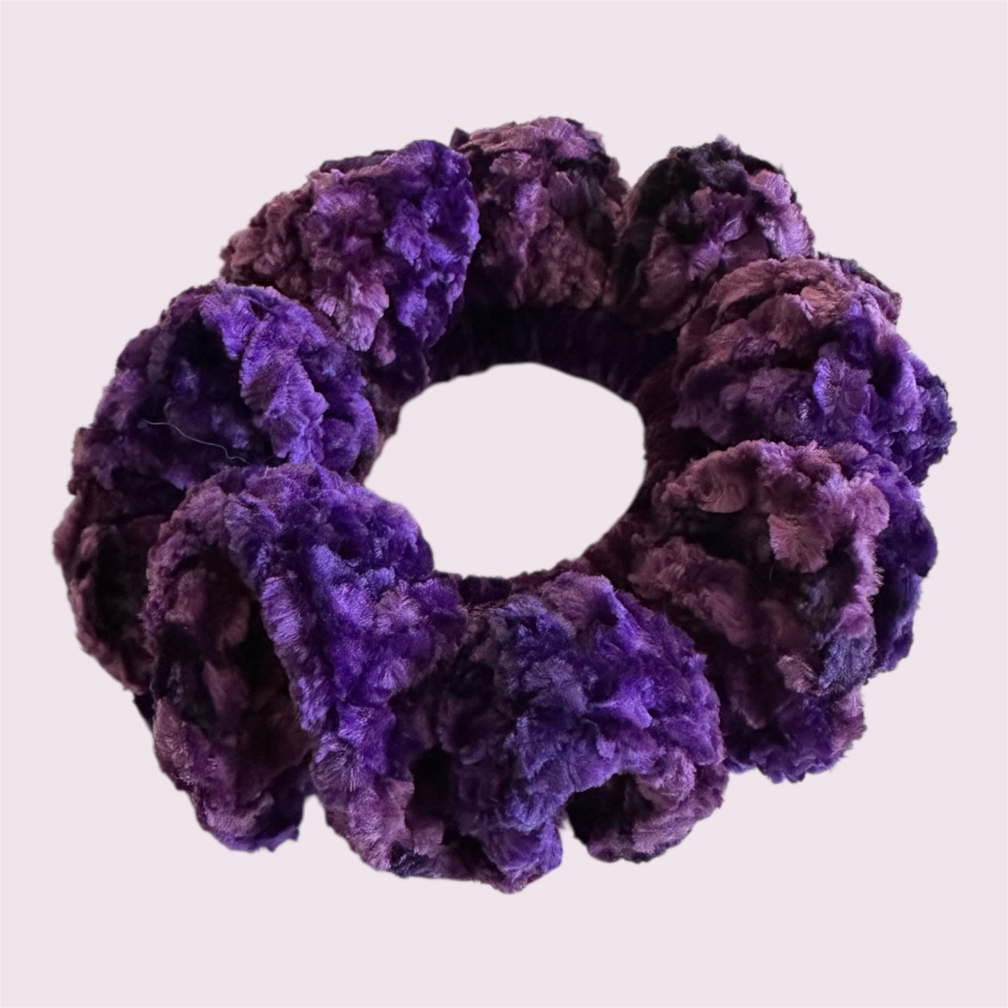 Potent Purple Velvet Scrunchie