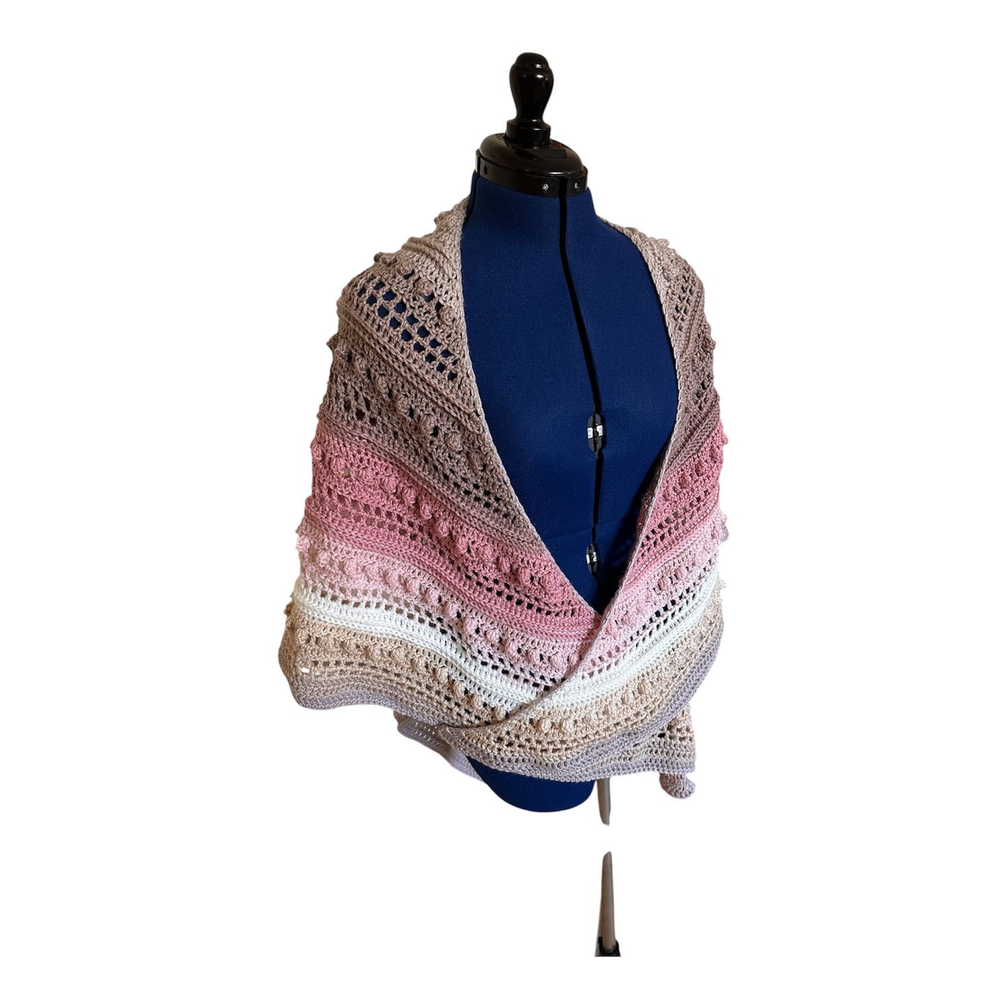 Lightning Struck Twice Shawl
