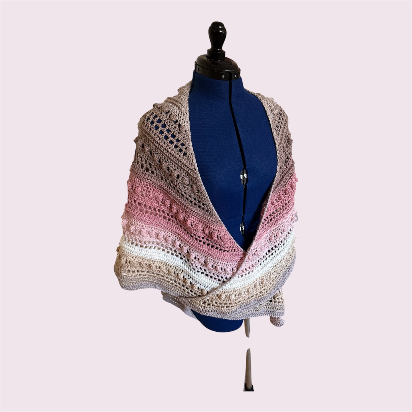 Lightning Struck Twice Shawl