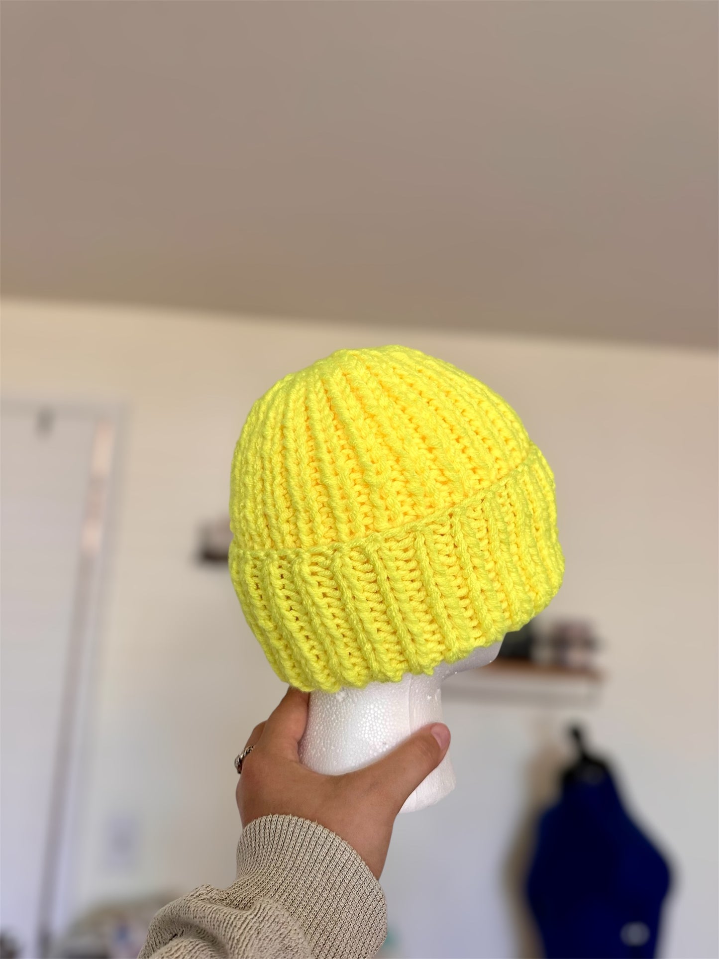 Hi-Viz Chunky Knit Beanie