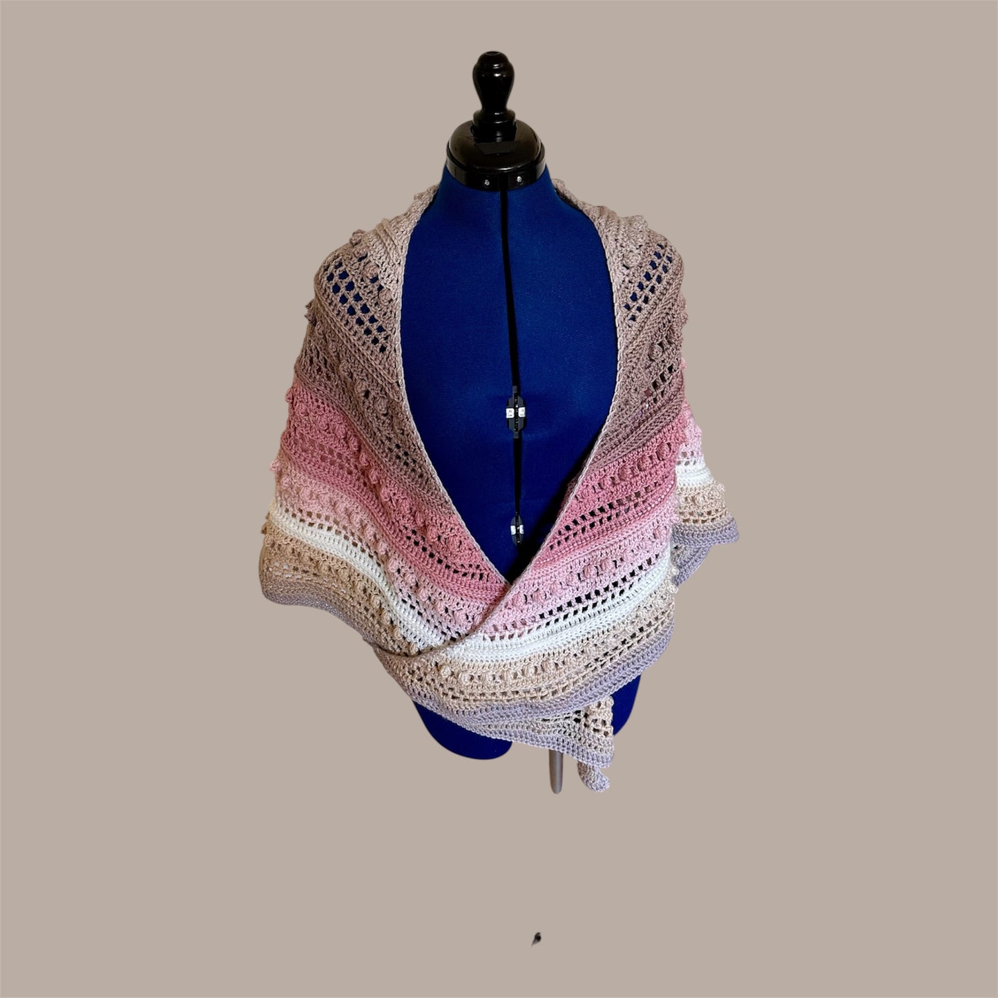 Lightning Struck Twice Shawl
