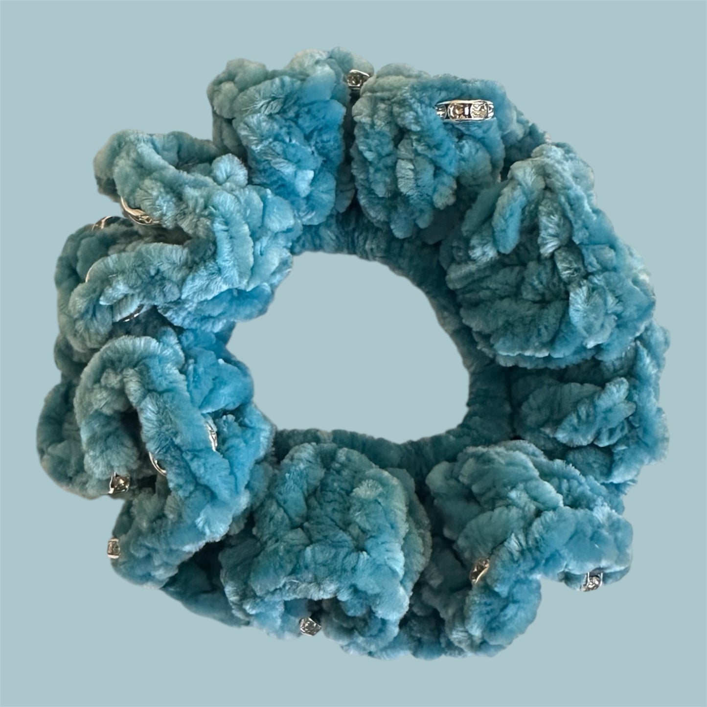 Juicy Couture Biscay Bay Scrunchie with Jewels