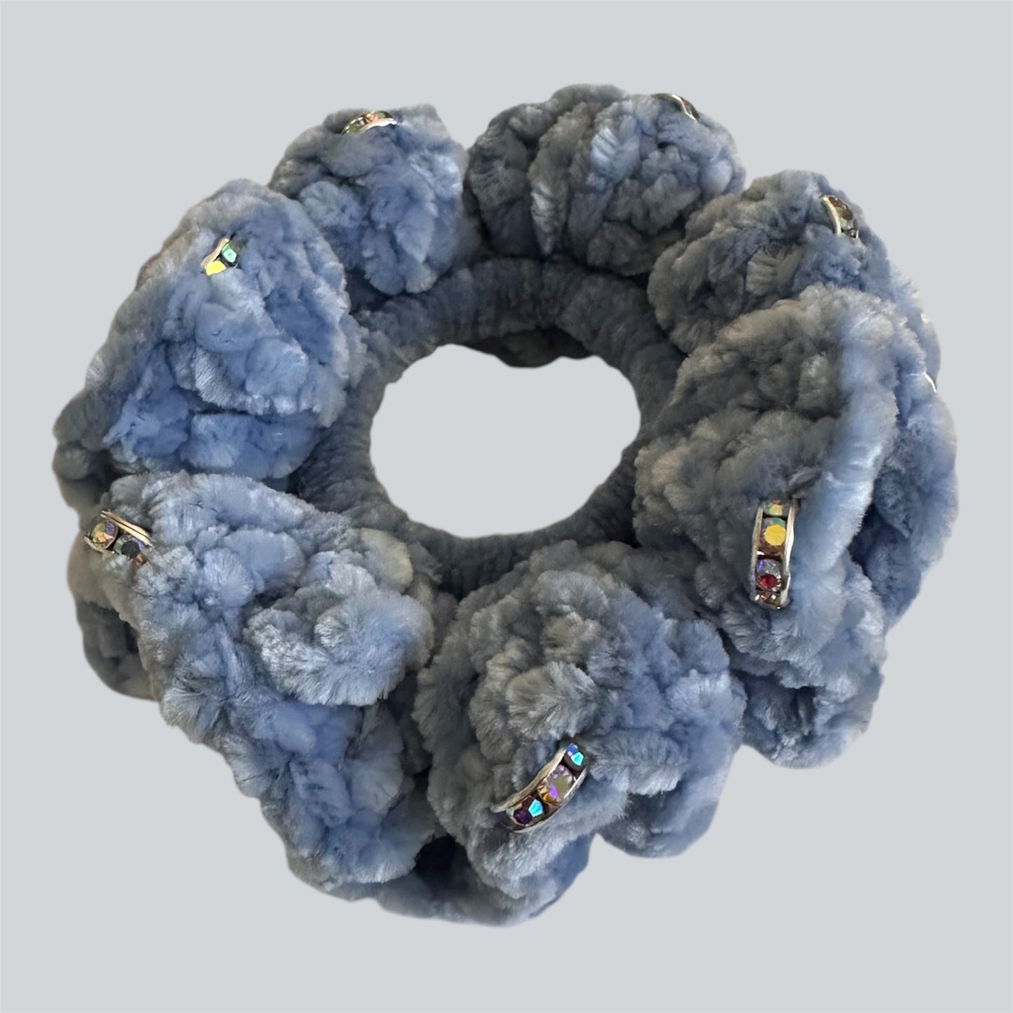 Juicy Couture Skyway Scrunchie with Jewels