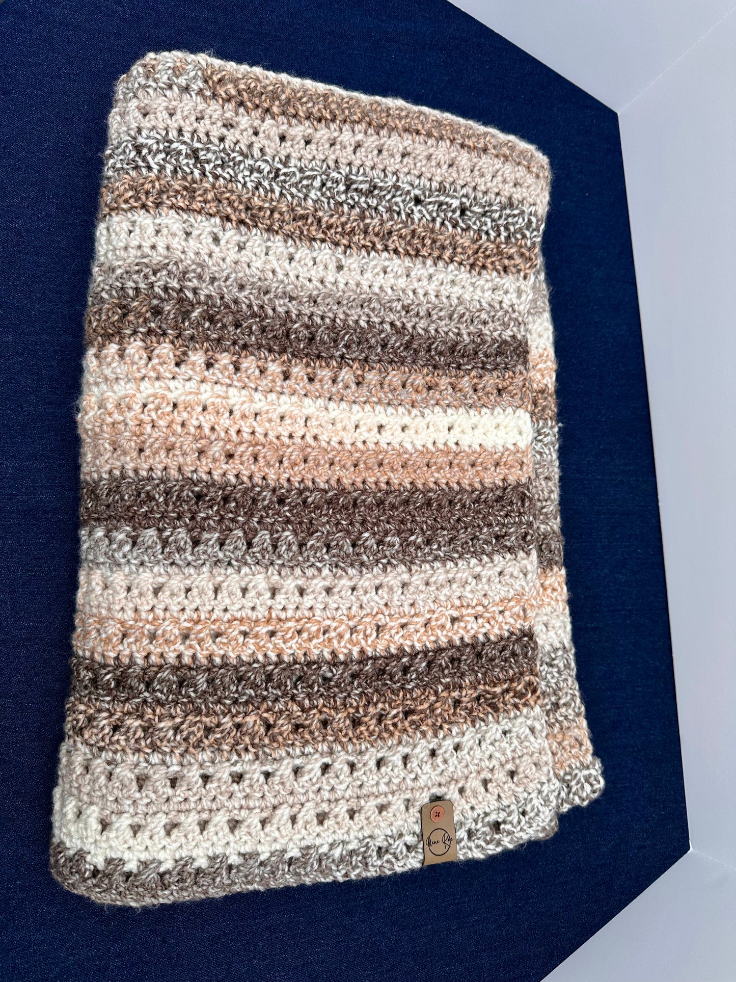 Crossword Puzzle Blanket Scarf