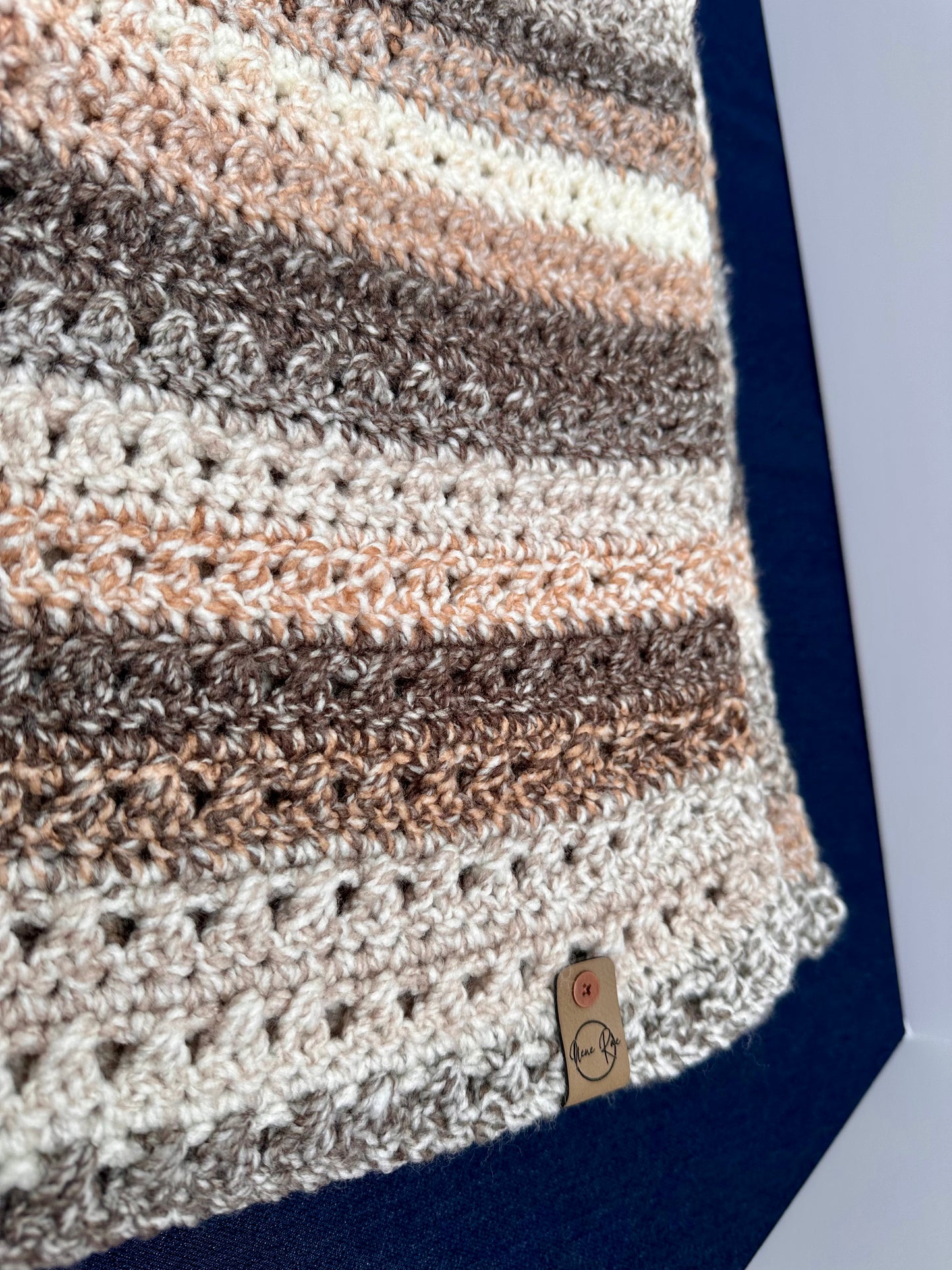 Crossword Puzzle Blanket Scarf