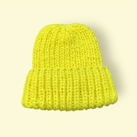 Hi-Viz Chunky Knit Beanie