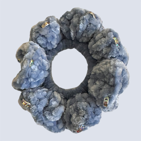 Juicy Couture Skyway Scrunchie with Jewels