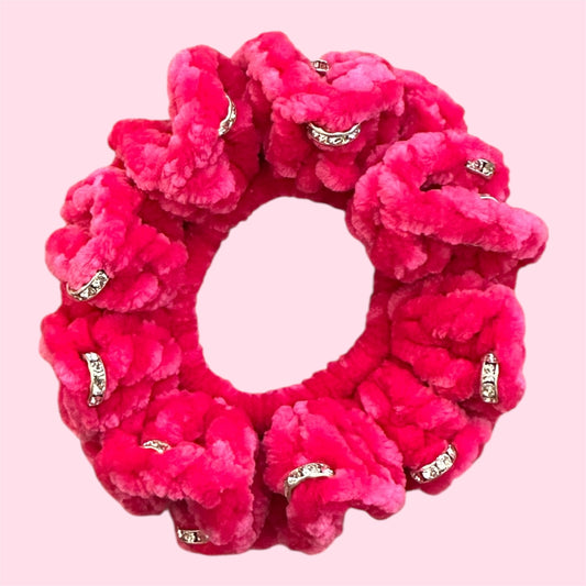 Juicy Couture Free Love Scrunchie with Jewels