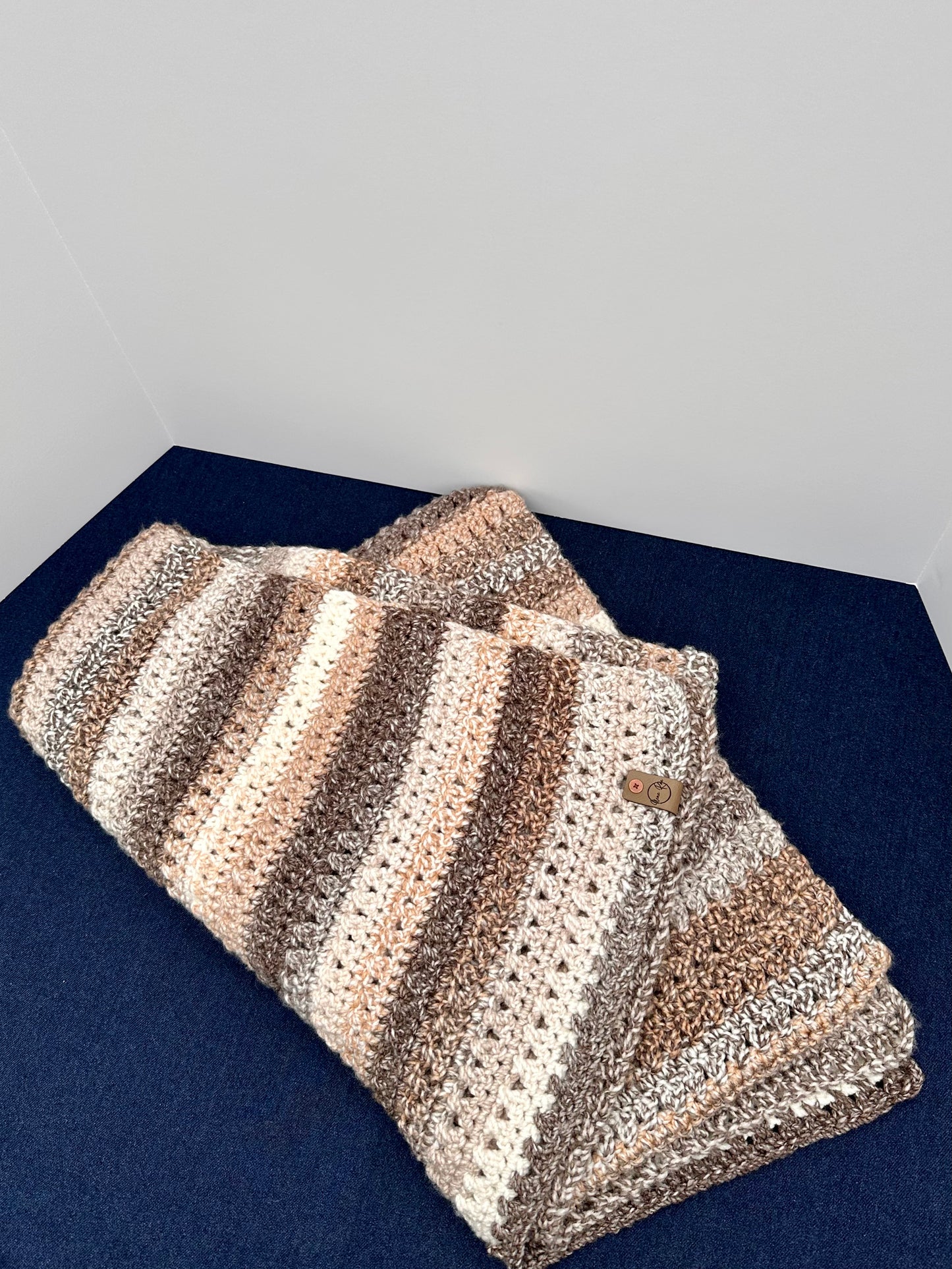 Crossword Puzzle Blanket Scarf